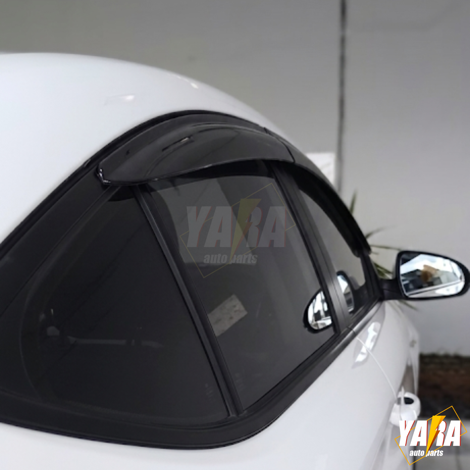QUALITY Weather shields Window visor for Hyundai Elantra Sedan 2016-2020 Tinted