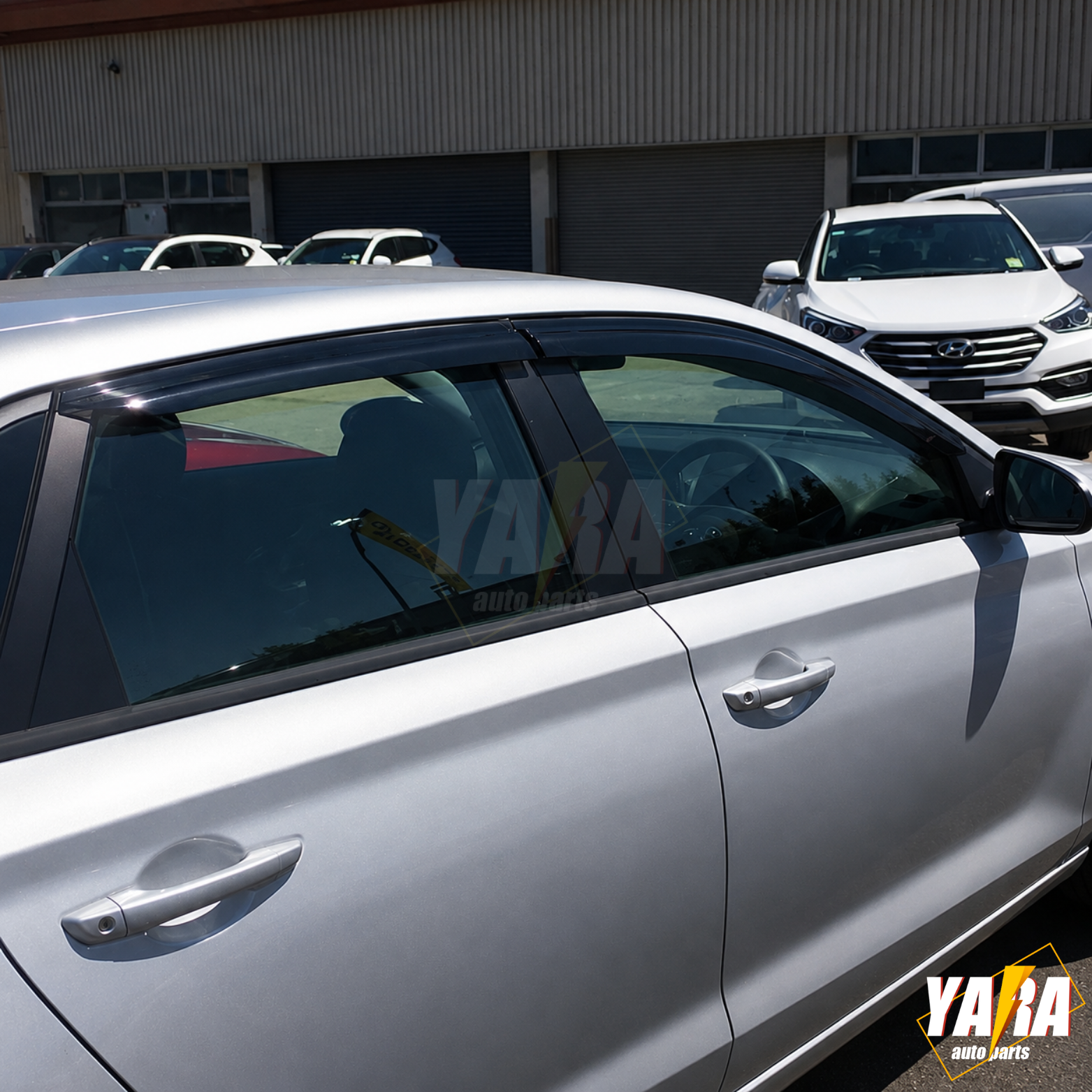 Luxury Weather Shields for Hyundai i30 Hatchback 2017-On PD Series 4pcs