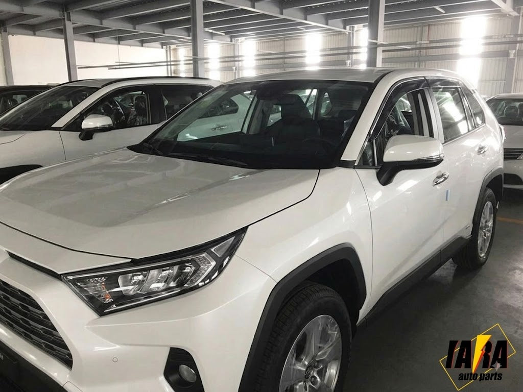 PREMIUM Weather Shields with Stainless Steel suitable for Rav4 2019-2022 tinted