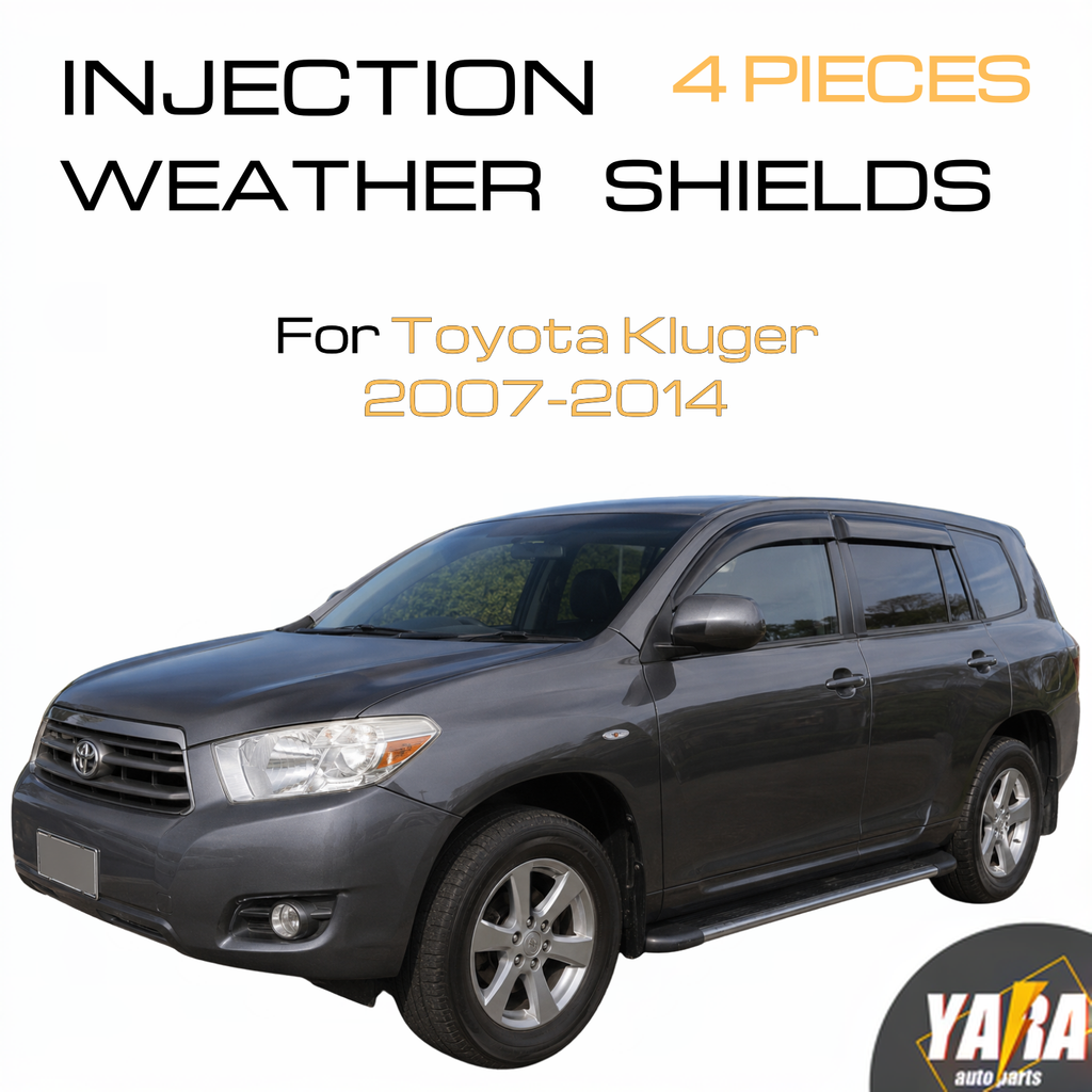 Suitable For 2007-2013 Kluger Injection Weathershields Weather shields tinted