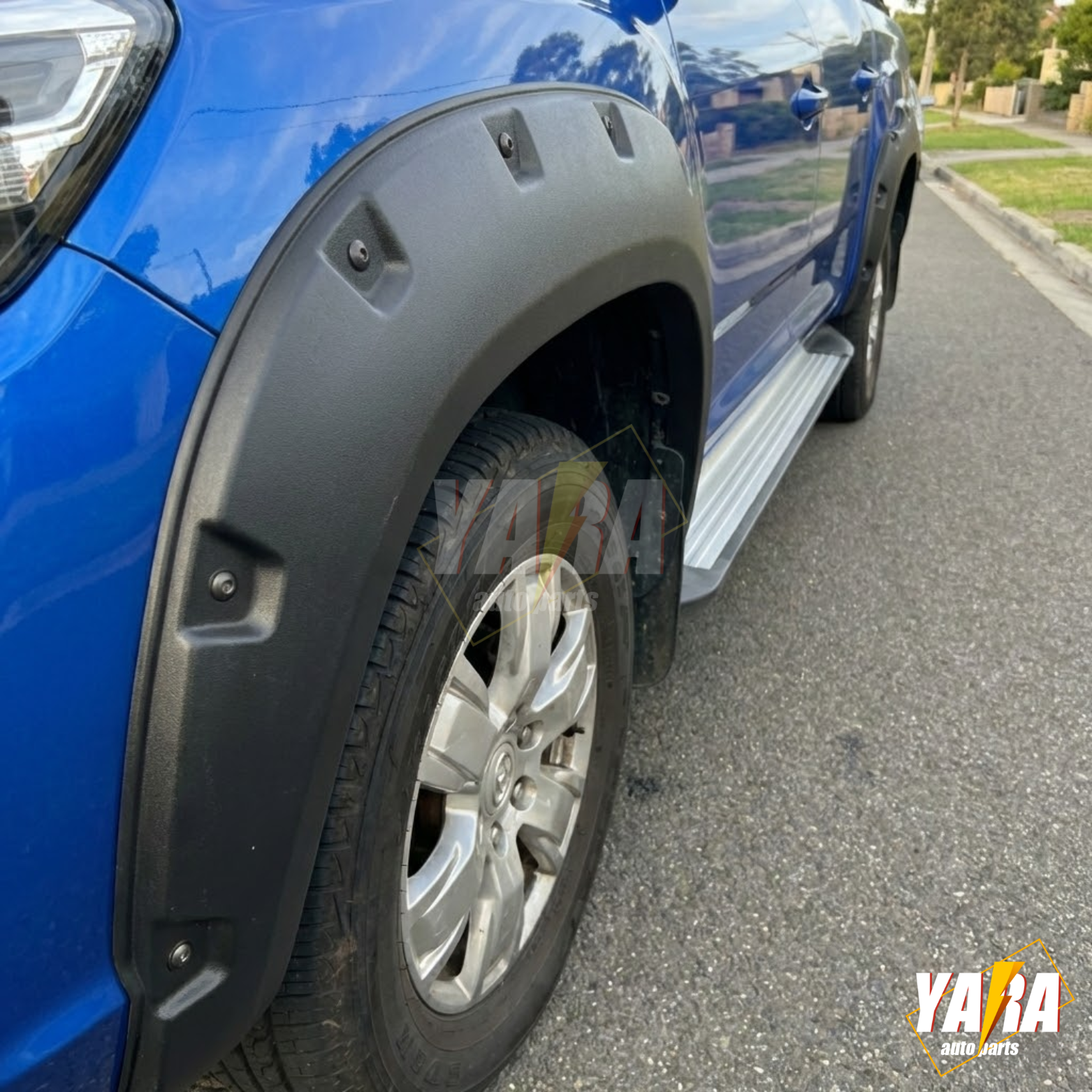 Pocket Style Fender Flares for LDV T60 2017–2021  Matte Black BoltOn Look 4PCS