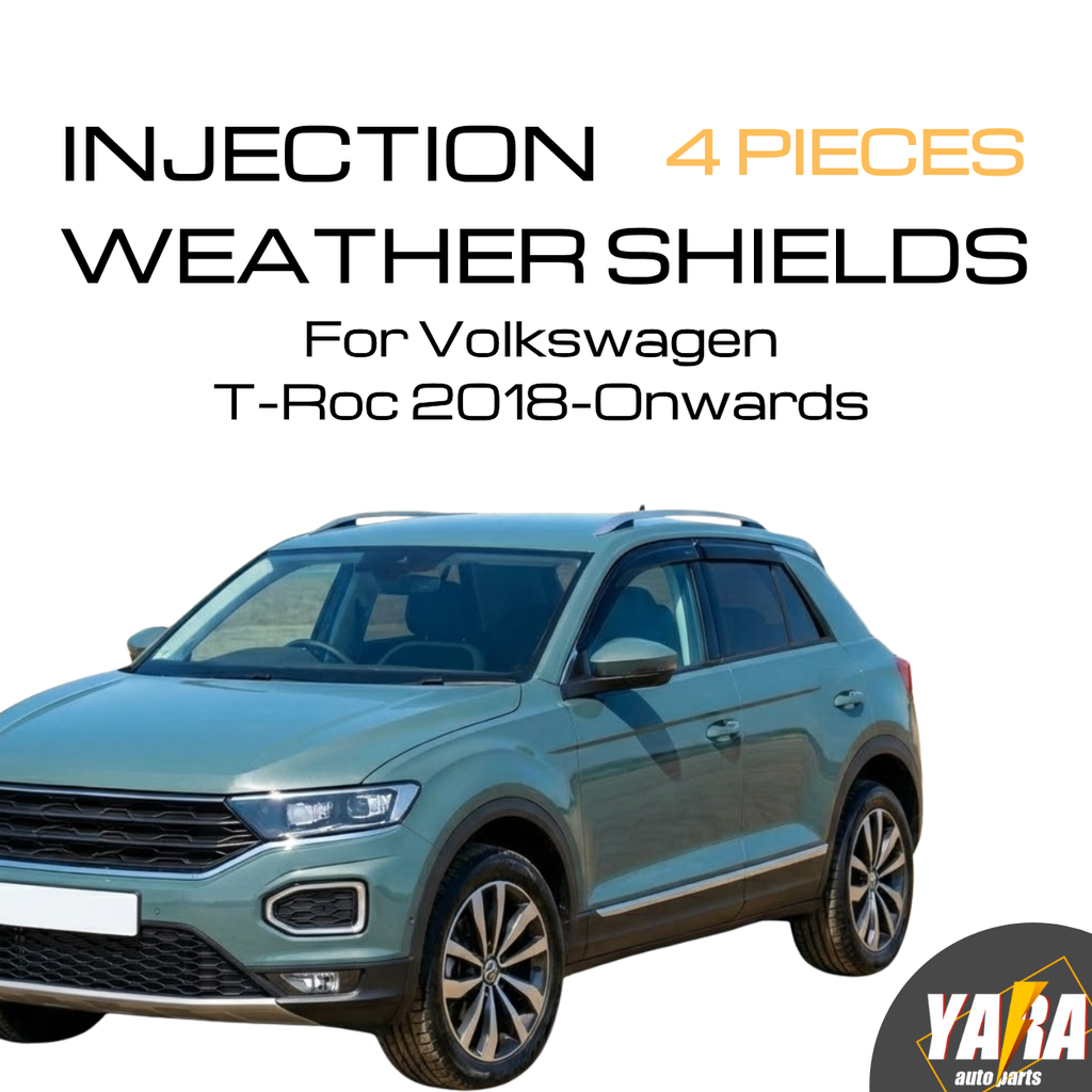 Injection Weather Shields for Volkswagen T-Roc 2018-Onwards Weathershields