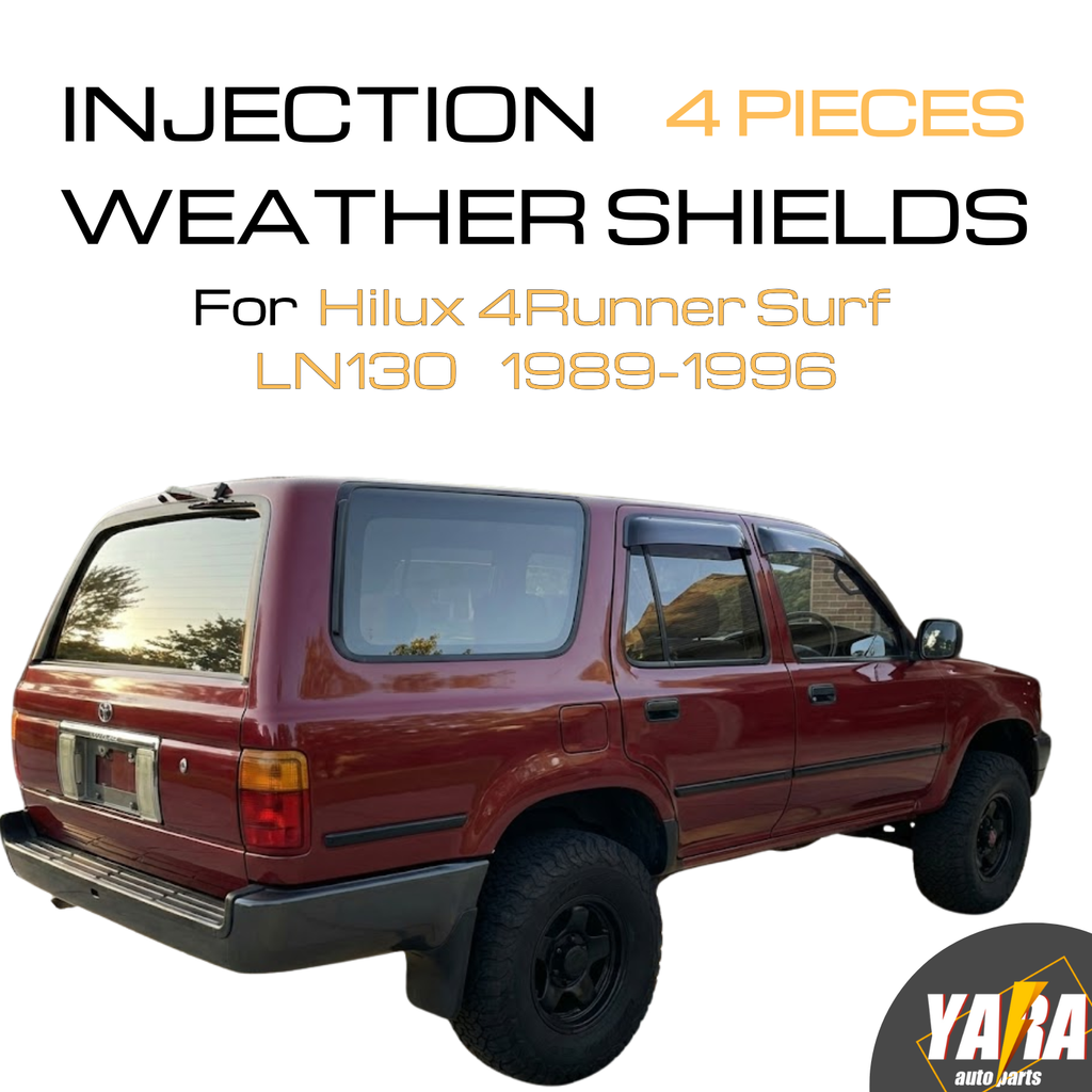 PREMIUM Weathershields Weathershield Suitable for Hilux 4Runner Surf LN130 89-96