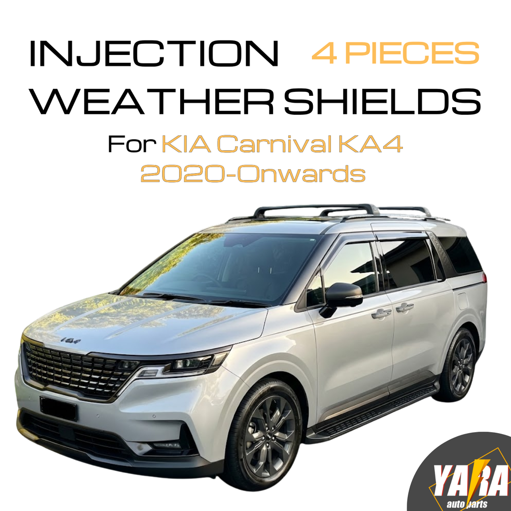 Premium Injection Weather Shields for Kia Carnival KA4 (2020-2025+)