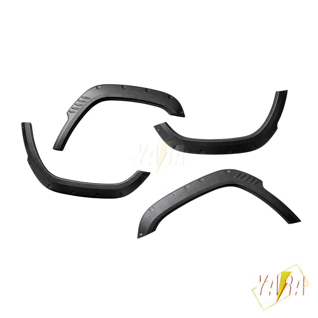 Slim-Line 20mm Fender Flares for suzuki Jimny JB74 & JB64 (2019+) - Textured Black Urban Style (Stick-On Install)