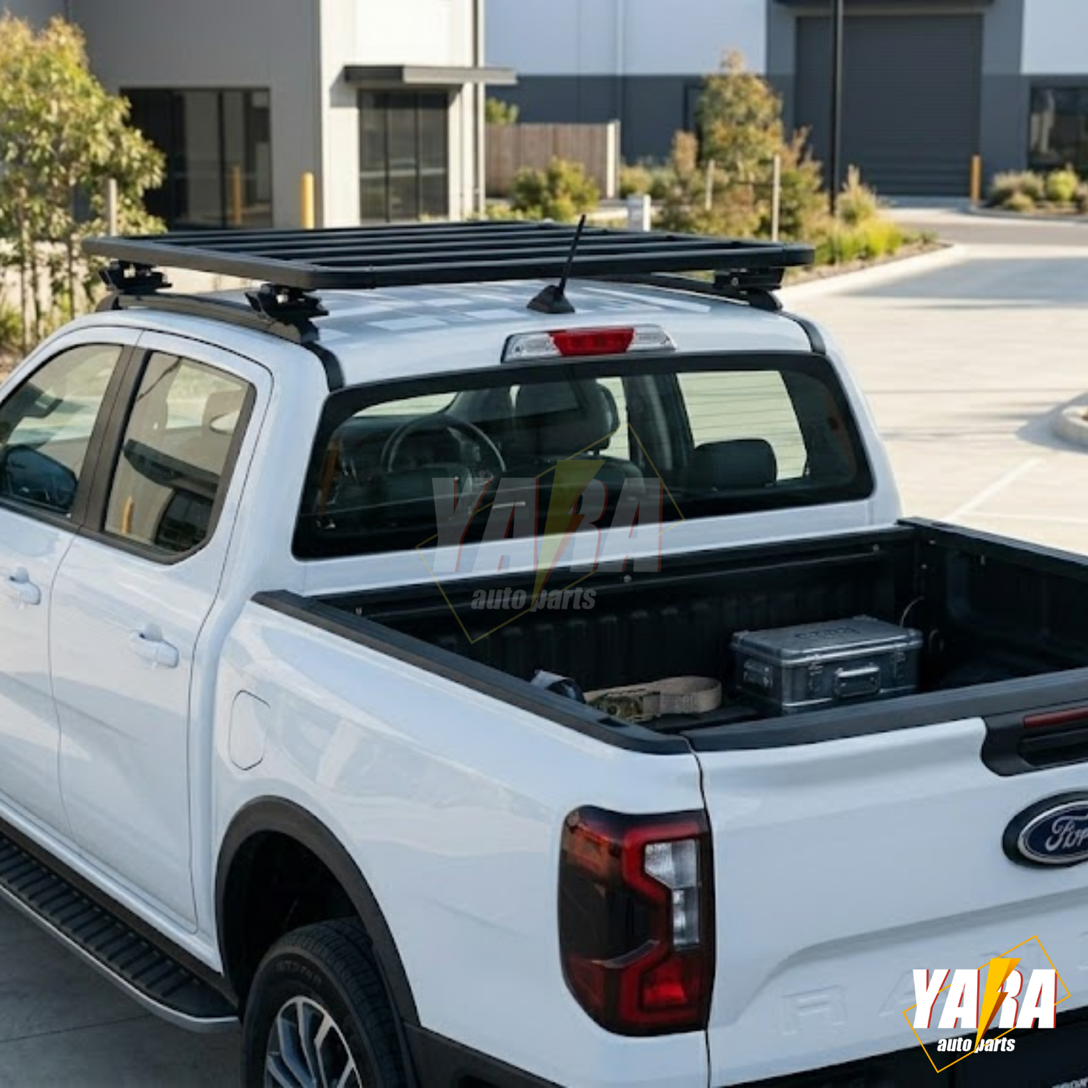 Aluminium Flat Roof Rack Platform 1490x1390mm for Ute