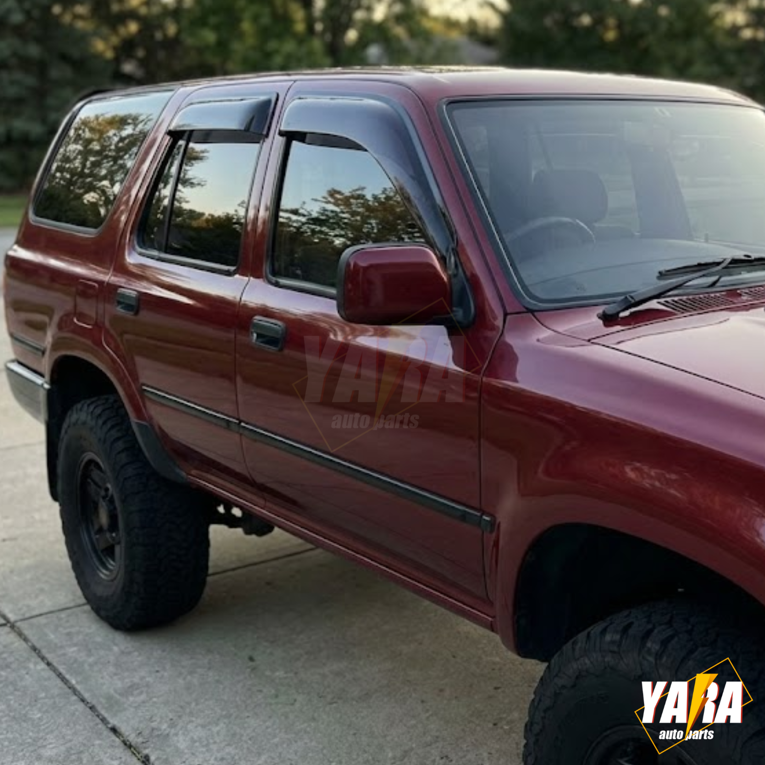 PREMIUM Weathershields Weathershield Suitable for Hilux 4Runner Surf LN130 89-96