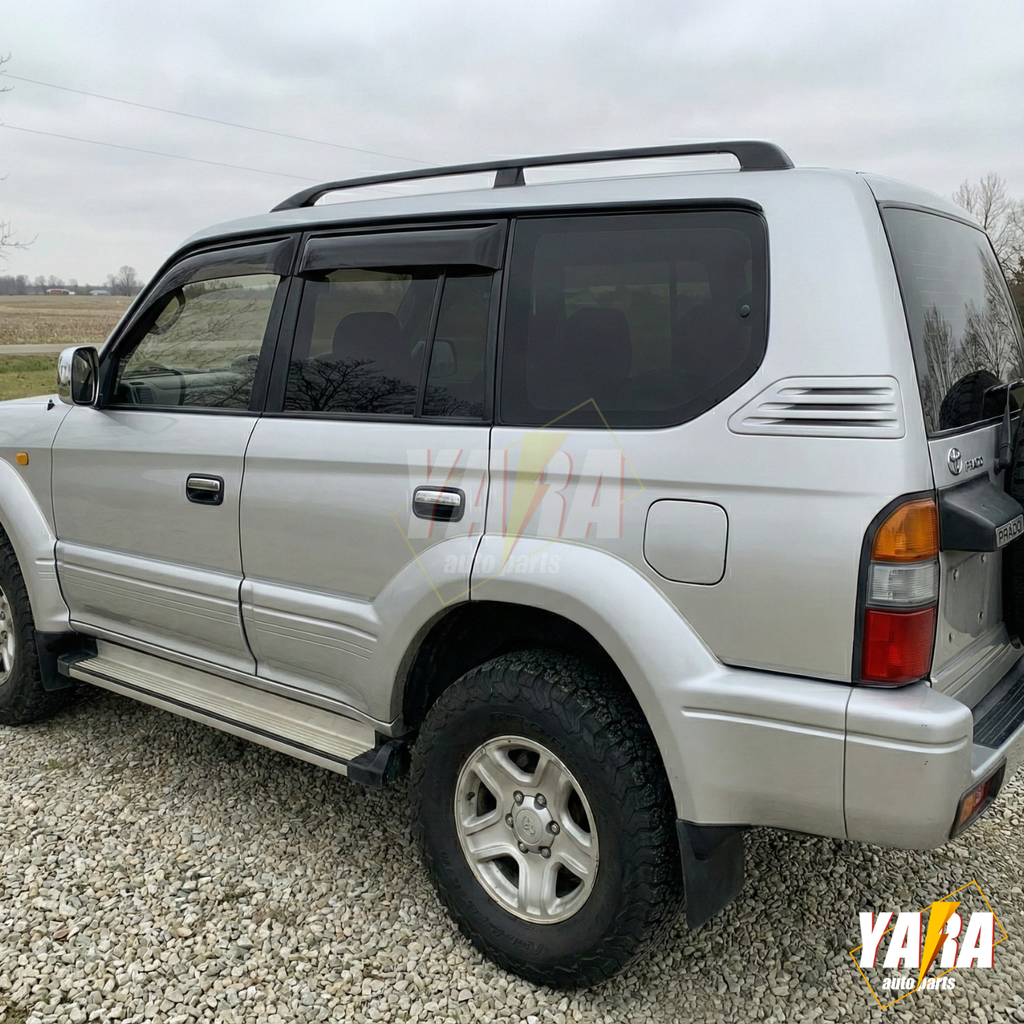 Weather shields Weathershields  suitable for Prado FJ90 1996-2002  tinted 12cm