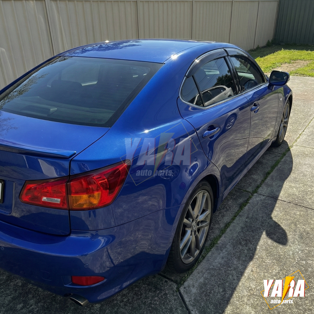 WeatherShields with Chrome trims suitable for Lexus IS250 IS350  2005-2013