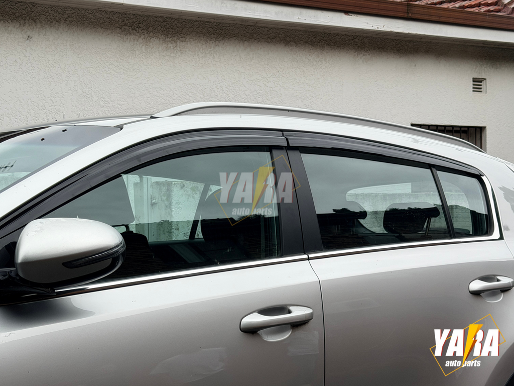 Luxury Injection Weather Shields for Kia Sportage 2015–2021 | 4PCS Tinted Weathershields