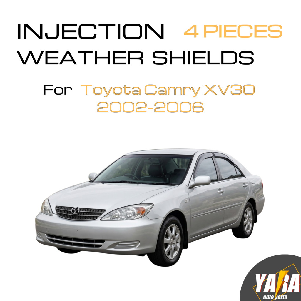 Weather Shields Weathershields suitable for Camry XV30 2002-2006 Tinted 4pcs