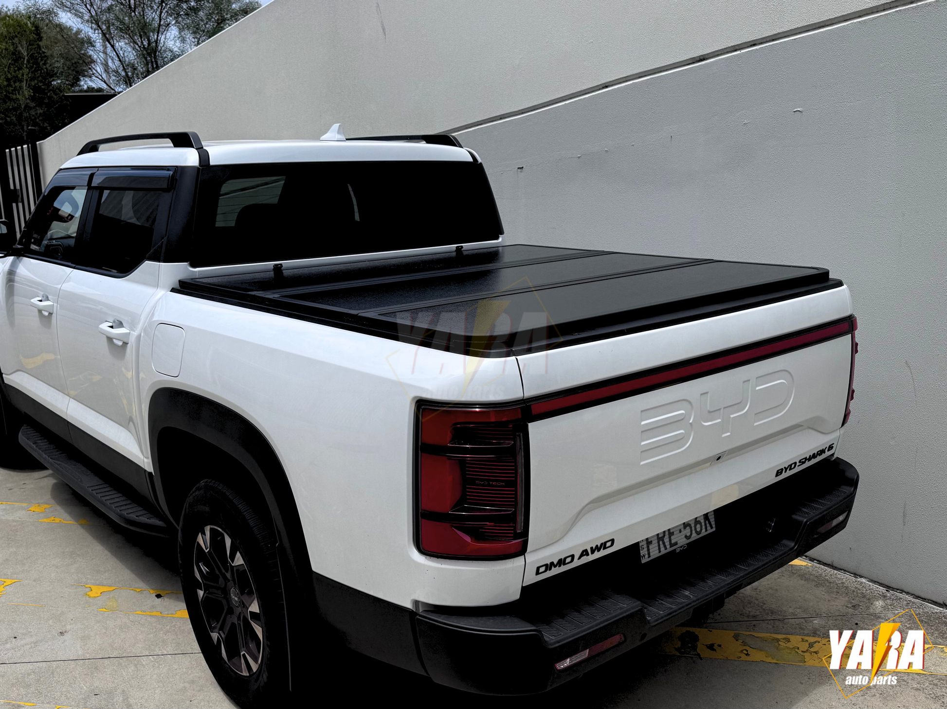 BYD Shark 6 Aluminium Tri-Fold Hard Cover | Low Profile 3-Fold Lid (2024+)