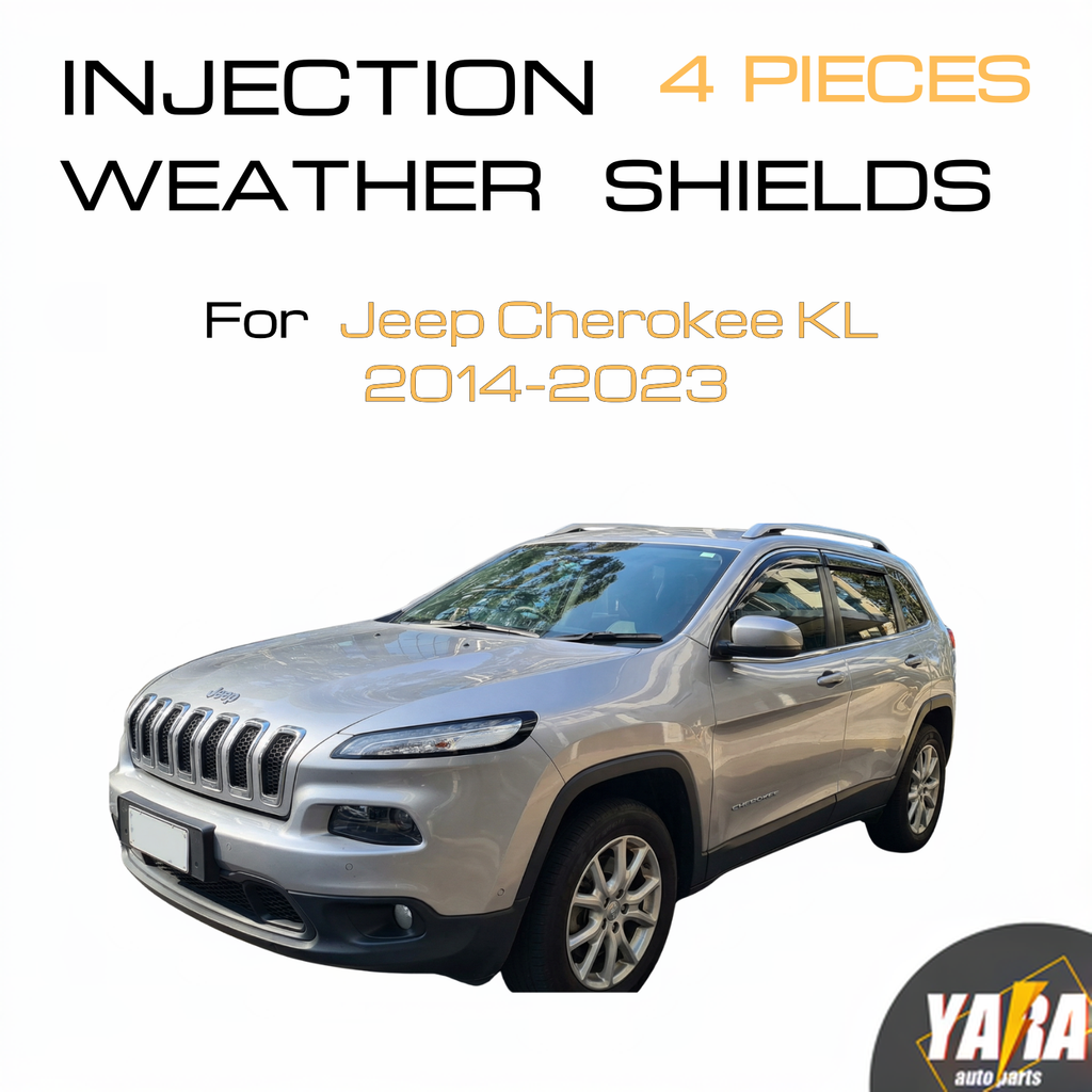 Injection Weather Shields Weathershields Suitable for Jeep Cherokee 2014-2018