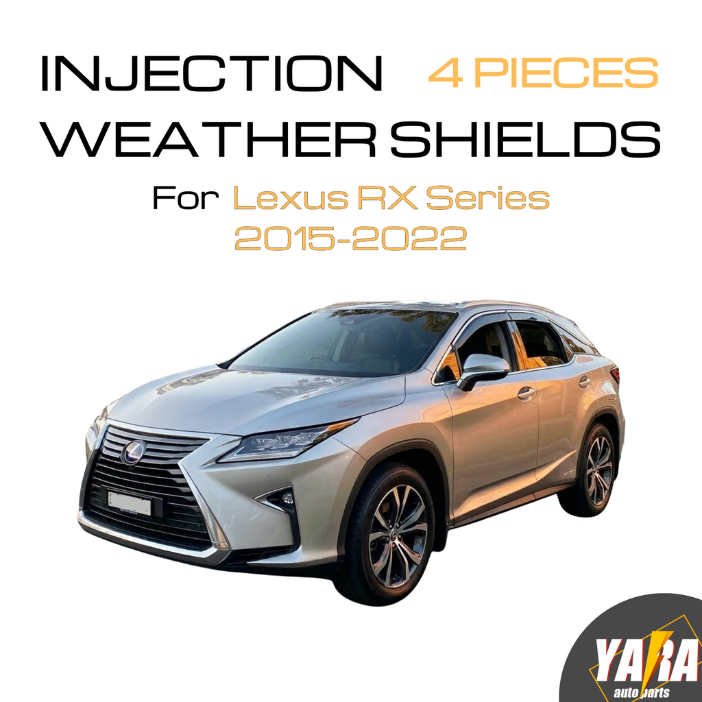 Weather Shields Weathershields suitable for Lexus Rx300 Rx350/Rx450h 2015-2022