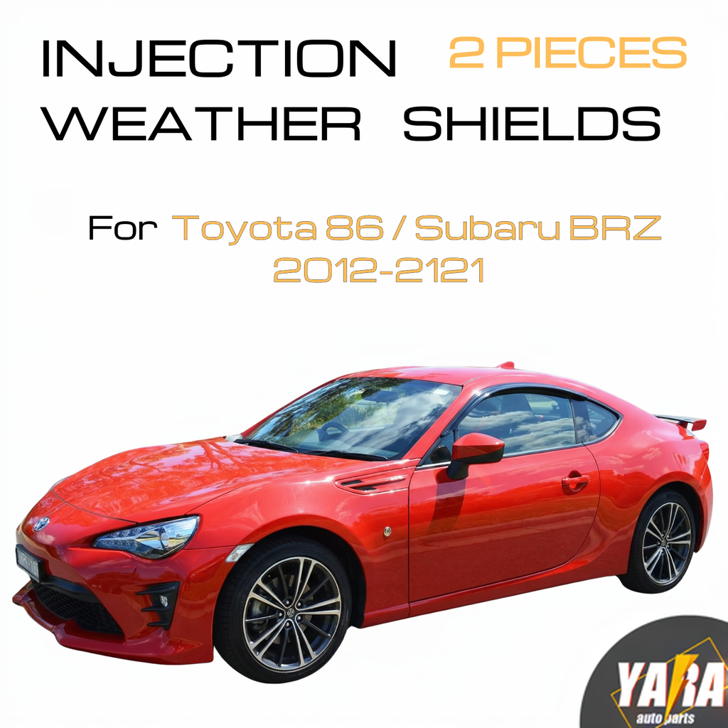Window Visors Weather Shields for For Toyota 86 / Subaru BRZ (12-21) GT GT86 ZN6