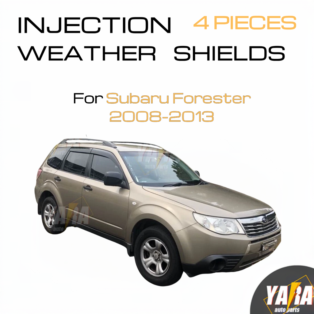 Premium Weather Shields – Fit for Subaru Forester 2008–2012 (4PCS)