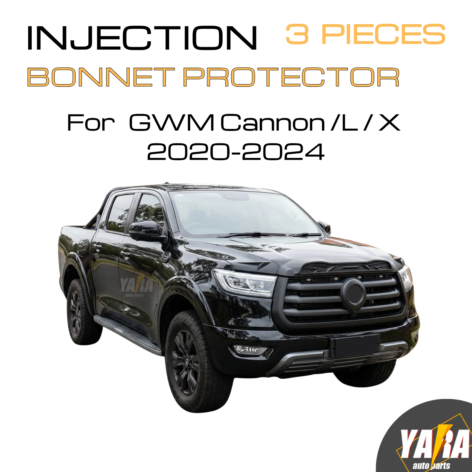 Bonnet Deflector Bonnet Protector for Gwm Cannon Cannon-L Cannon-X 2020-2024