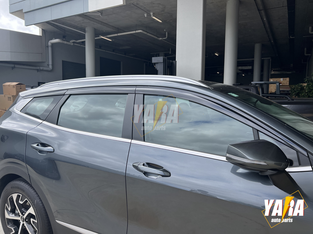 YARA Luxury 6PCS Weather Shields for Kia Sportage NQ5 NX 2021+ | Tinted Visors
