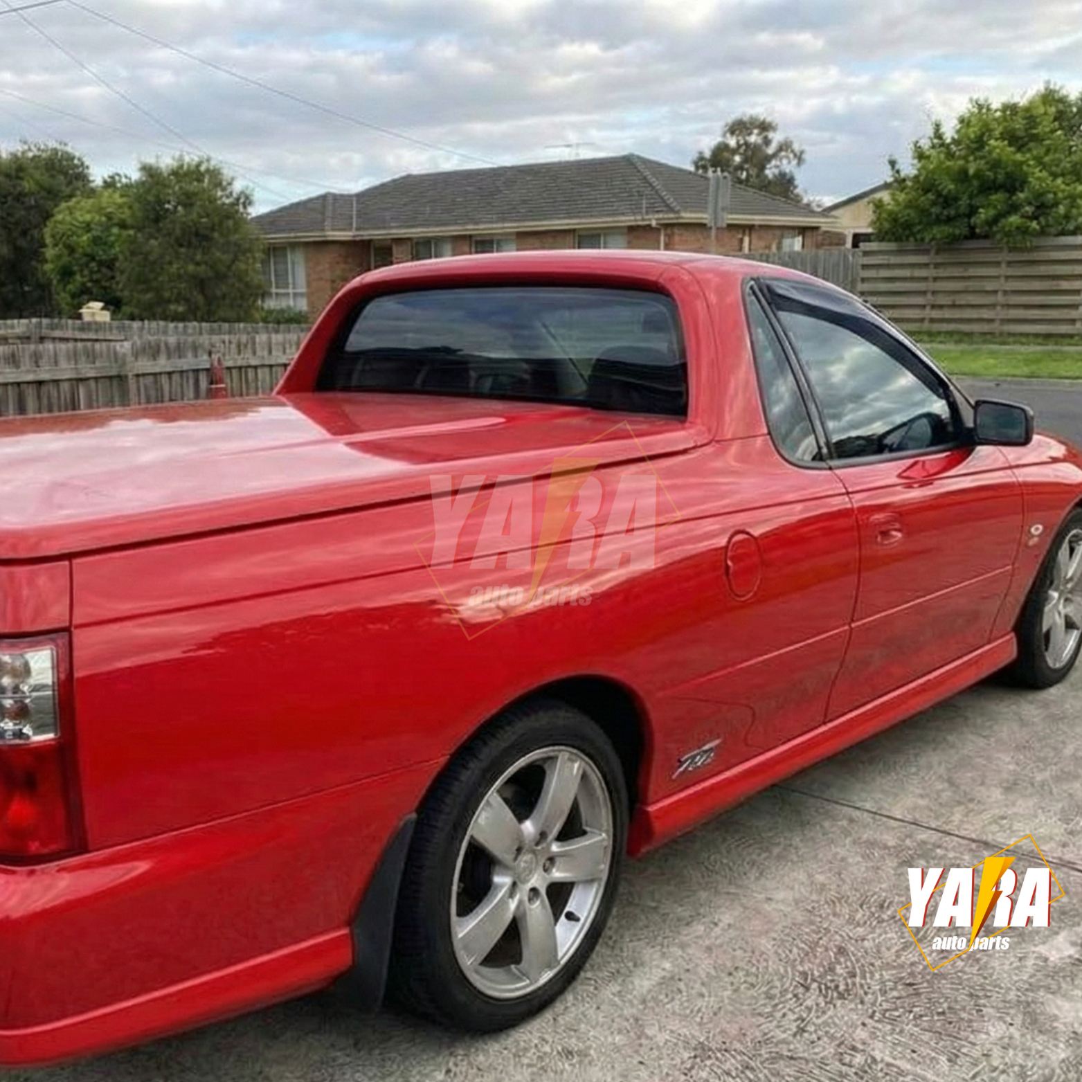 2pc Premium Injection Weather Shields Window Visors for Holden Commodore Ute VY VZ 2002-2007 Tinted Rain Guards