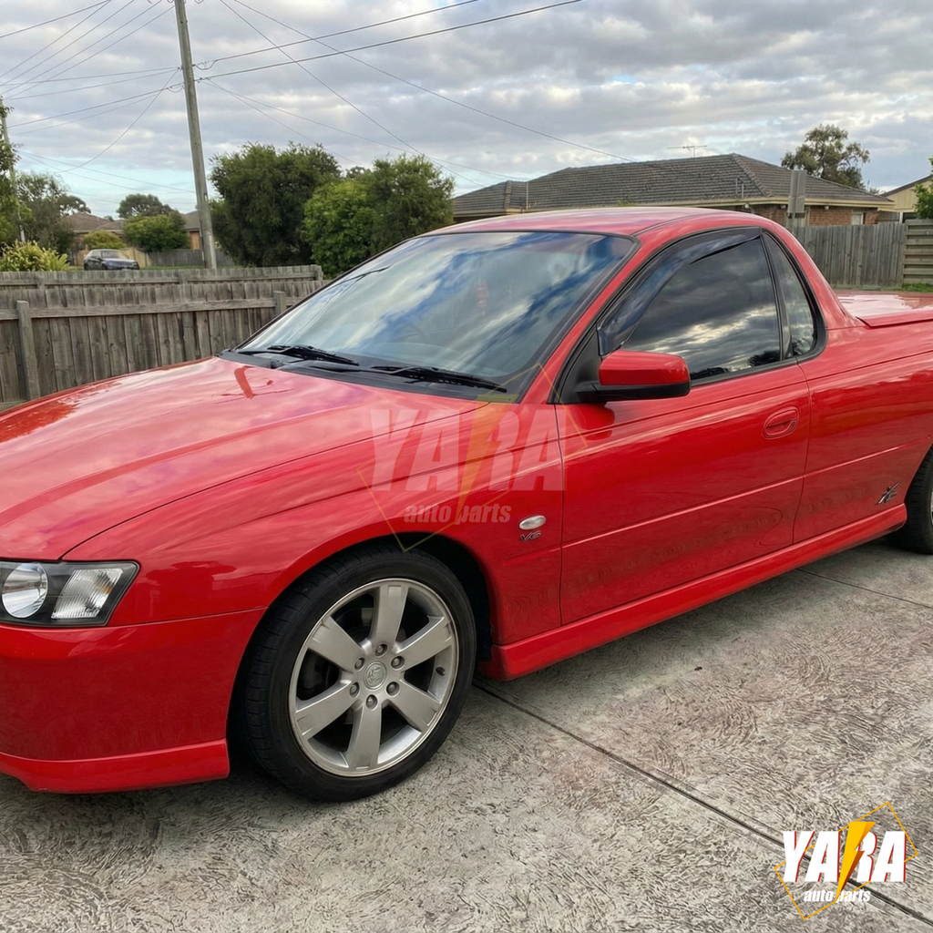 2pc Premium Injection Weather Shields Window Visors for Holden Commodore Ute VY VZ 2002-2007 Tinted Rain Guards