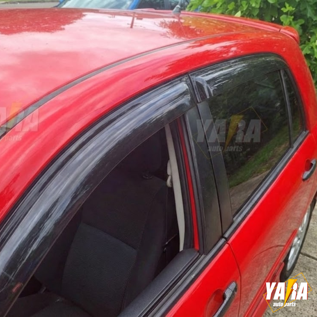 Premium Weather Shields Weathershields Window Visor for Corolla Hatch  2001-2007