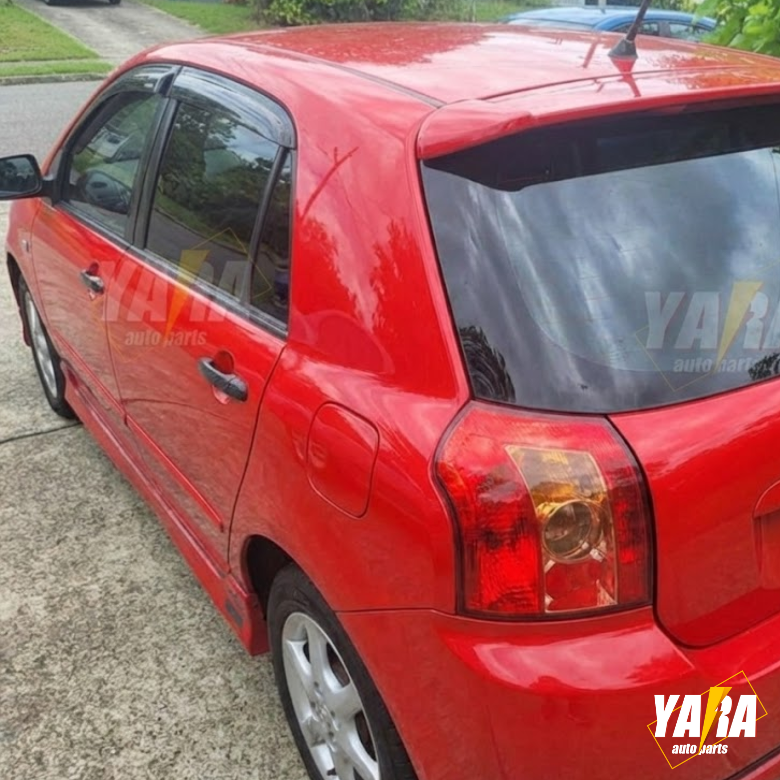 Premium Weather Shields Weathershields Window Visor for Corolla Hatch  2001-2007