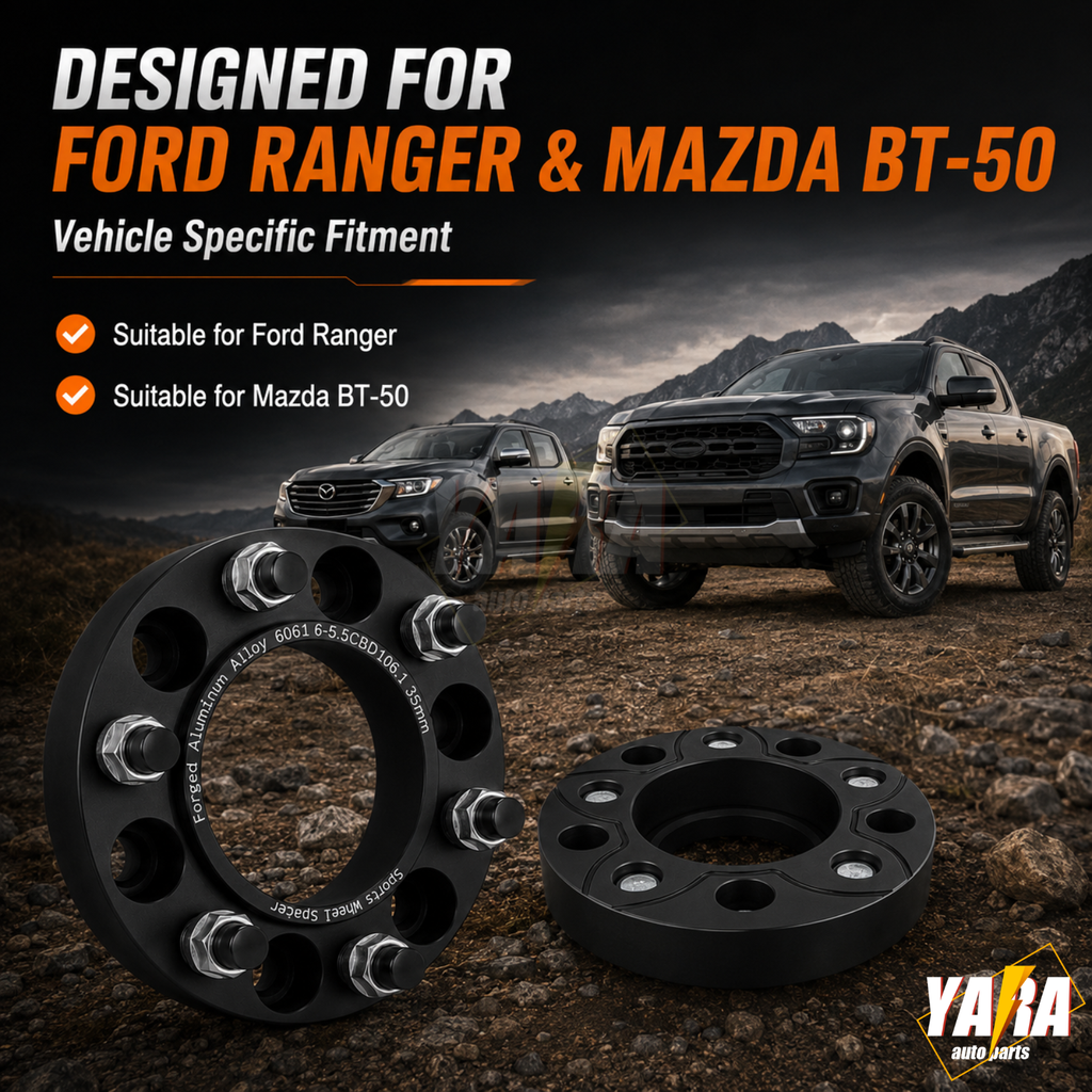 4pcs 35mm 6x139.7 93.1CB M12x1.5 Hub Centric Wheel Spacers 4PCS for Ford Ranger Mazda BT-50