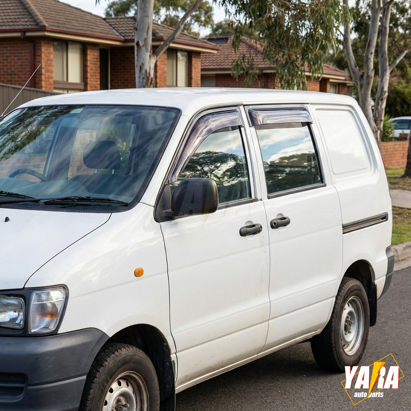 Weather Shields Weathershields Window Visors for Toyota Spacia TownAce 1996-On | 3-Piece Set