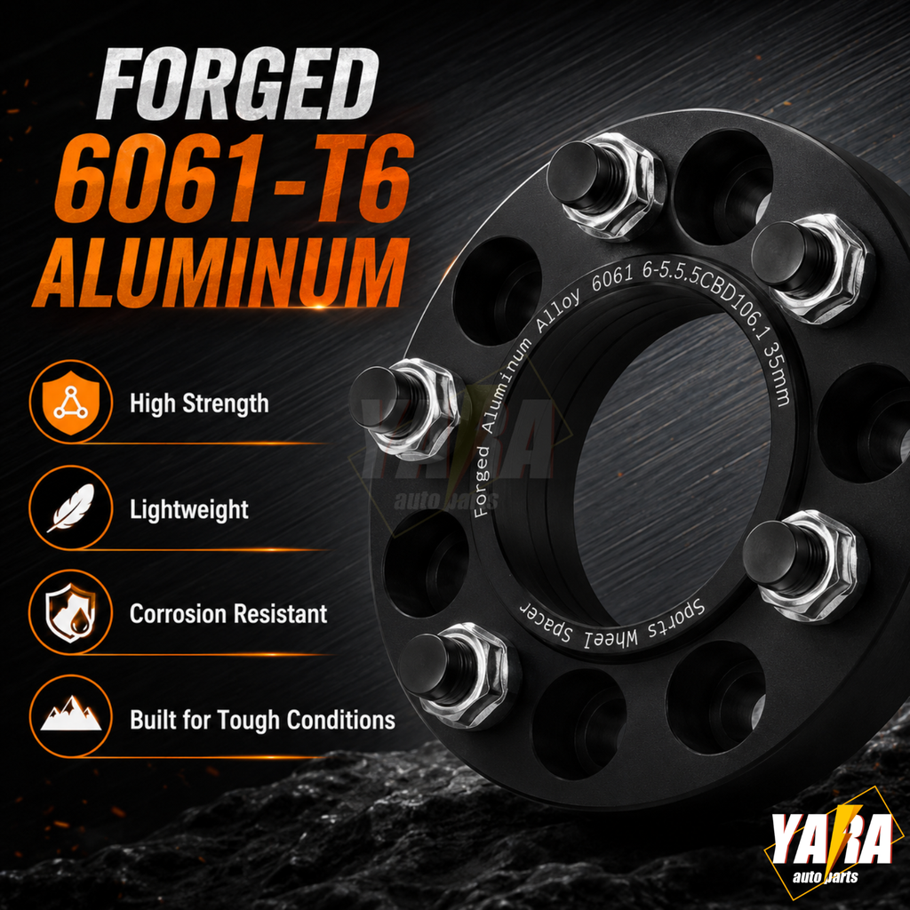 4pcs 35mm 6x139.7 93.1CB M12x1.5 Hub Centric Wheel Spacers 4PCS for Ford Ranger Mazda BT-50