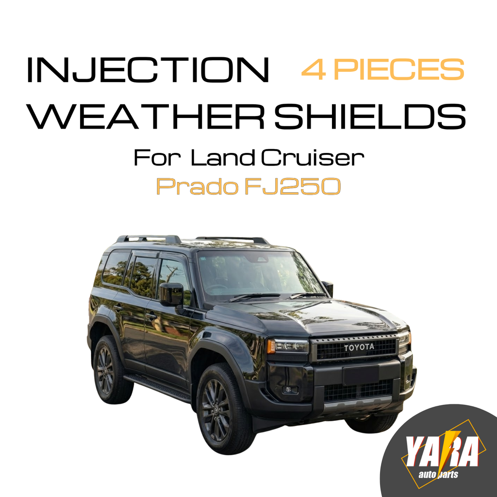 Injection Weather Shields for Toyota Land Cruiser Prado 250 J250 LC250 2024+