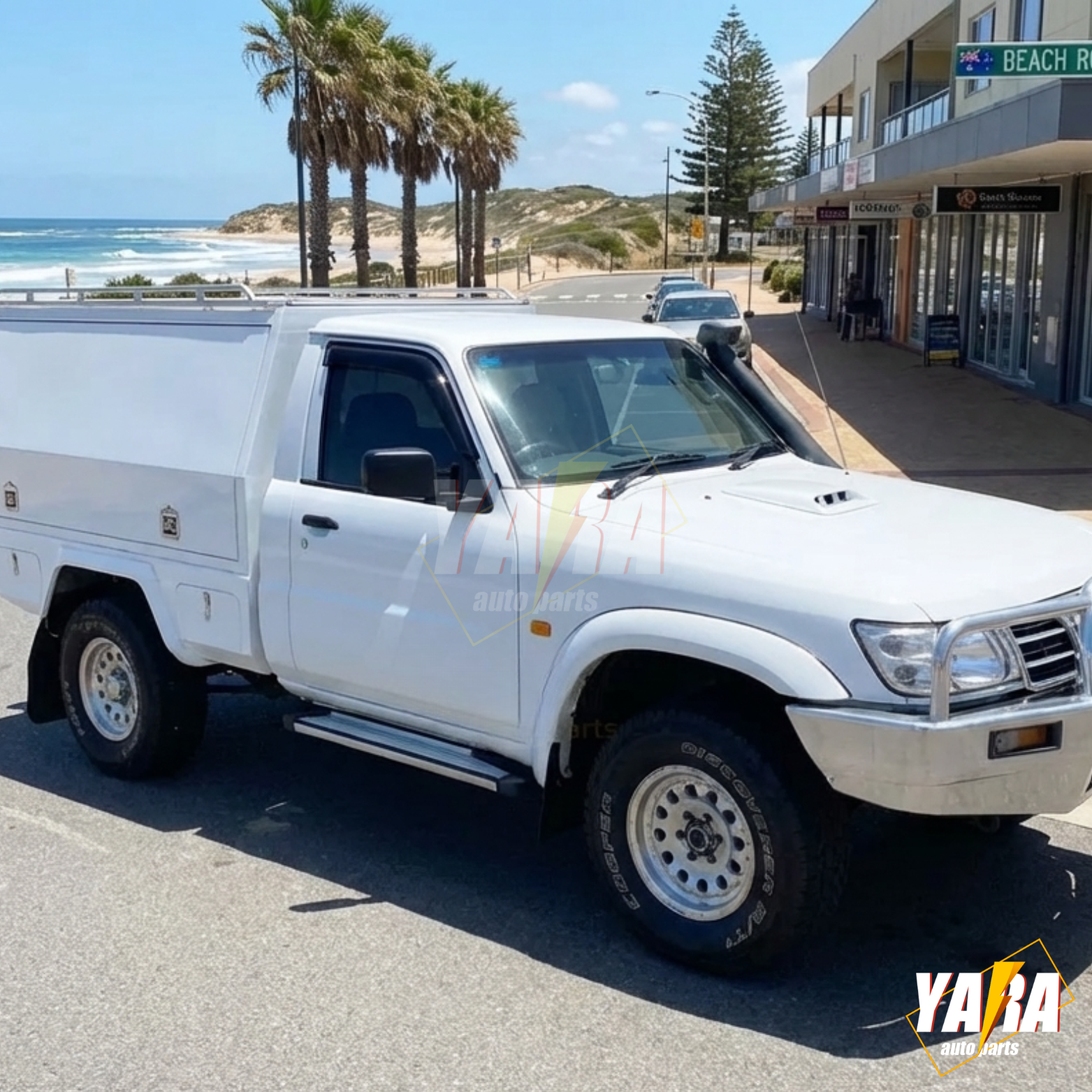 Suits for Patrol GU Y61 UTE 98-16 Weathershields Weather Shields tinted 2PCS