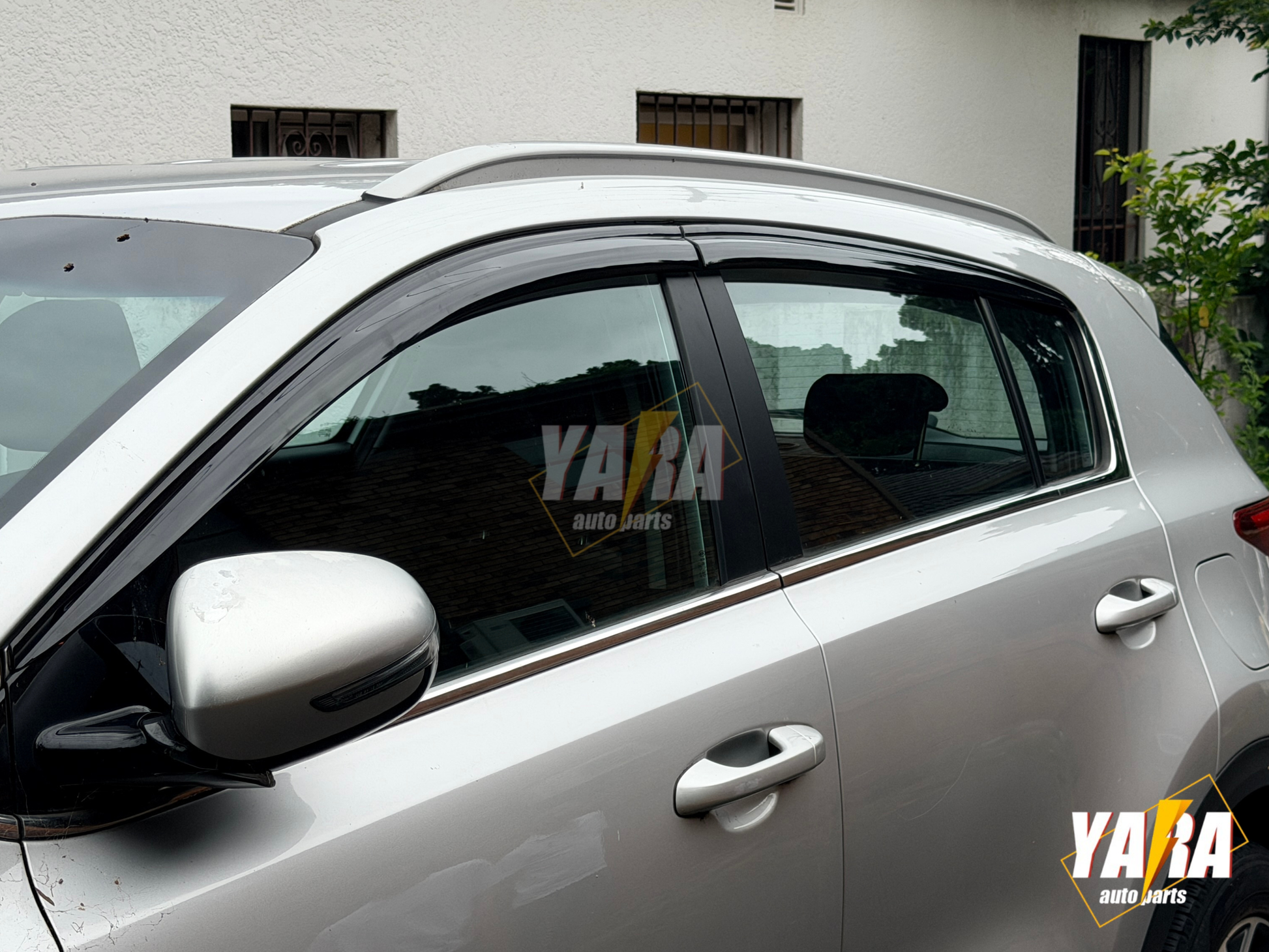 Luxury Injection Weather Shields for Kia Sportage 2015–2021 | 4PCS Tinted Weathershields