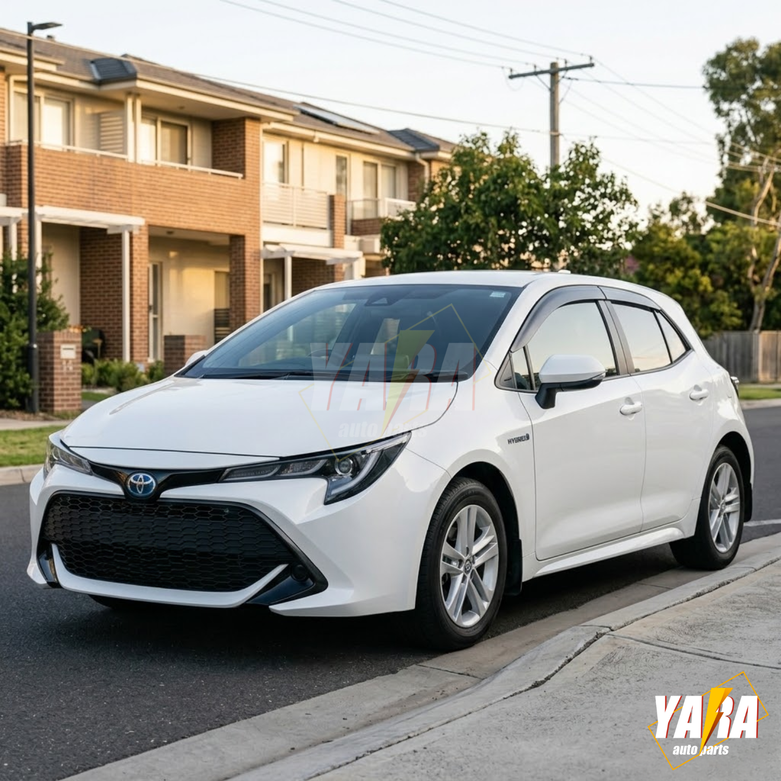 Weather shields weathershields WindowVisor suitable for Corolla Hatch 5D 2018-2026