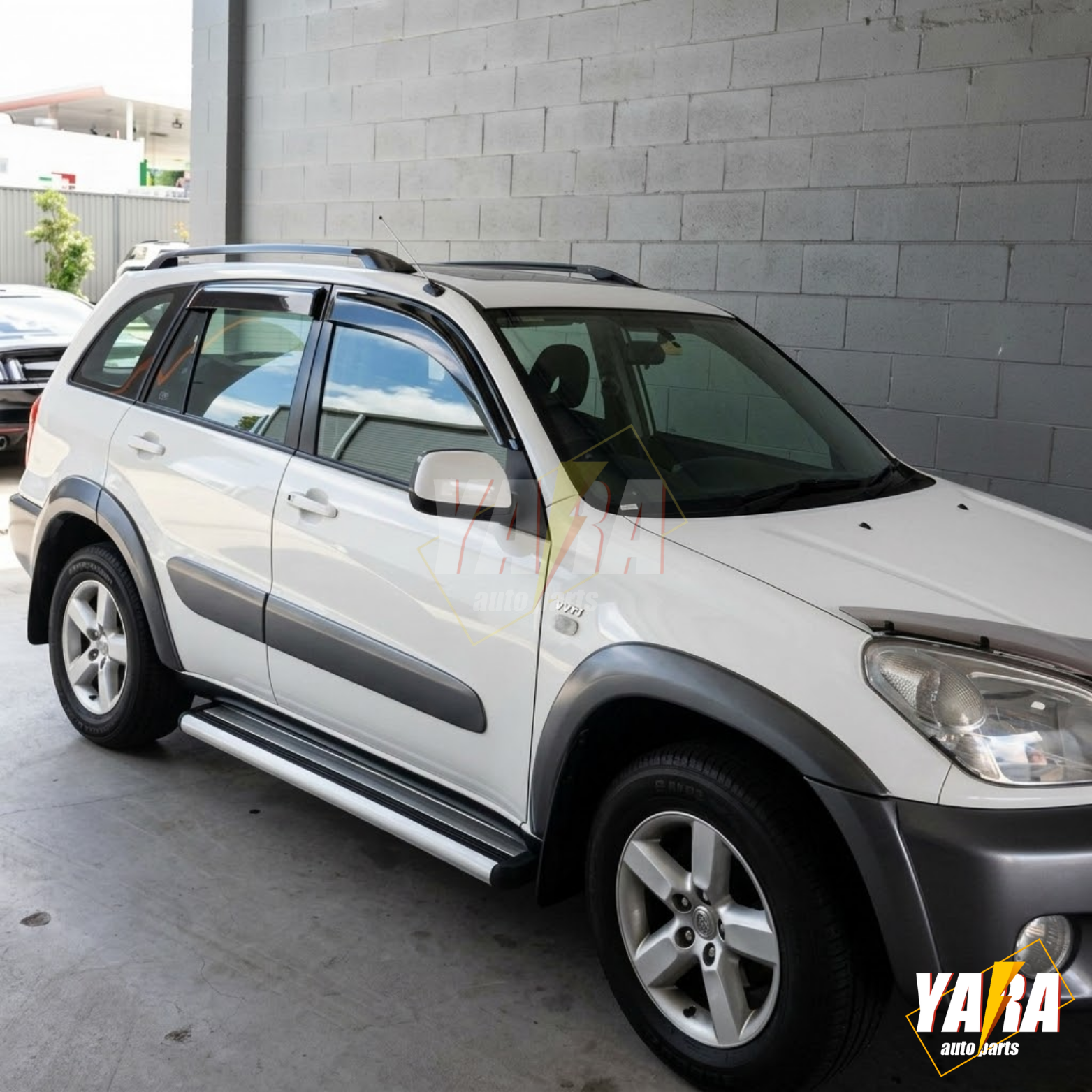 Premium Weather shields Weathershields Suitable for Rav4 2001-2005 tinted 4pcs