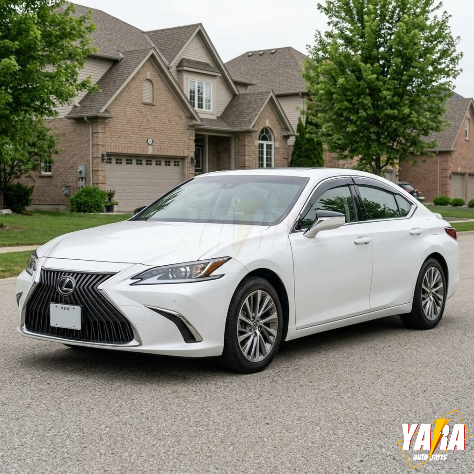 Luxury Injection Weather shields For Lexus ES Series 2018-2025 Tinted