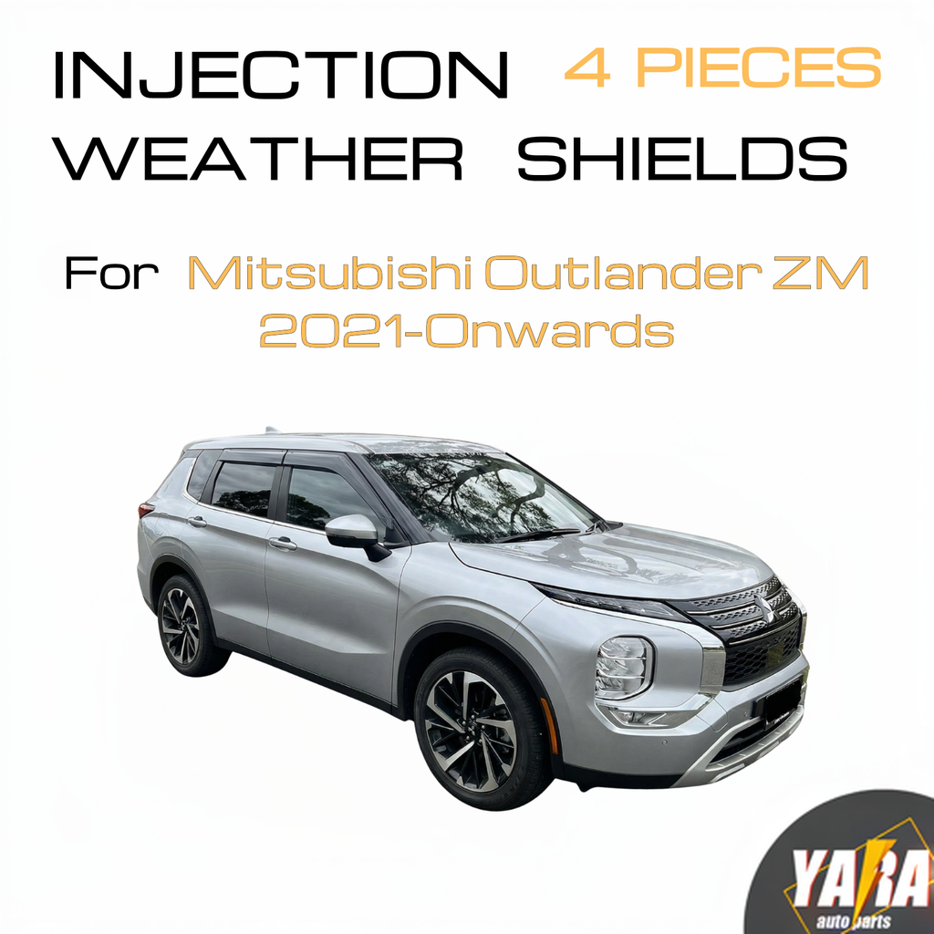 Luxury 4PCS Weather Shields for Mitsubishi Outlander ZM 2021–Onwards