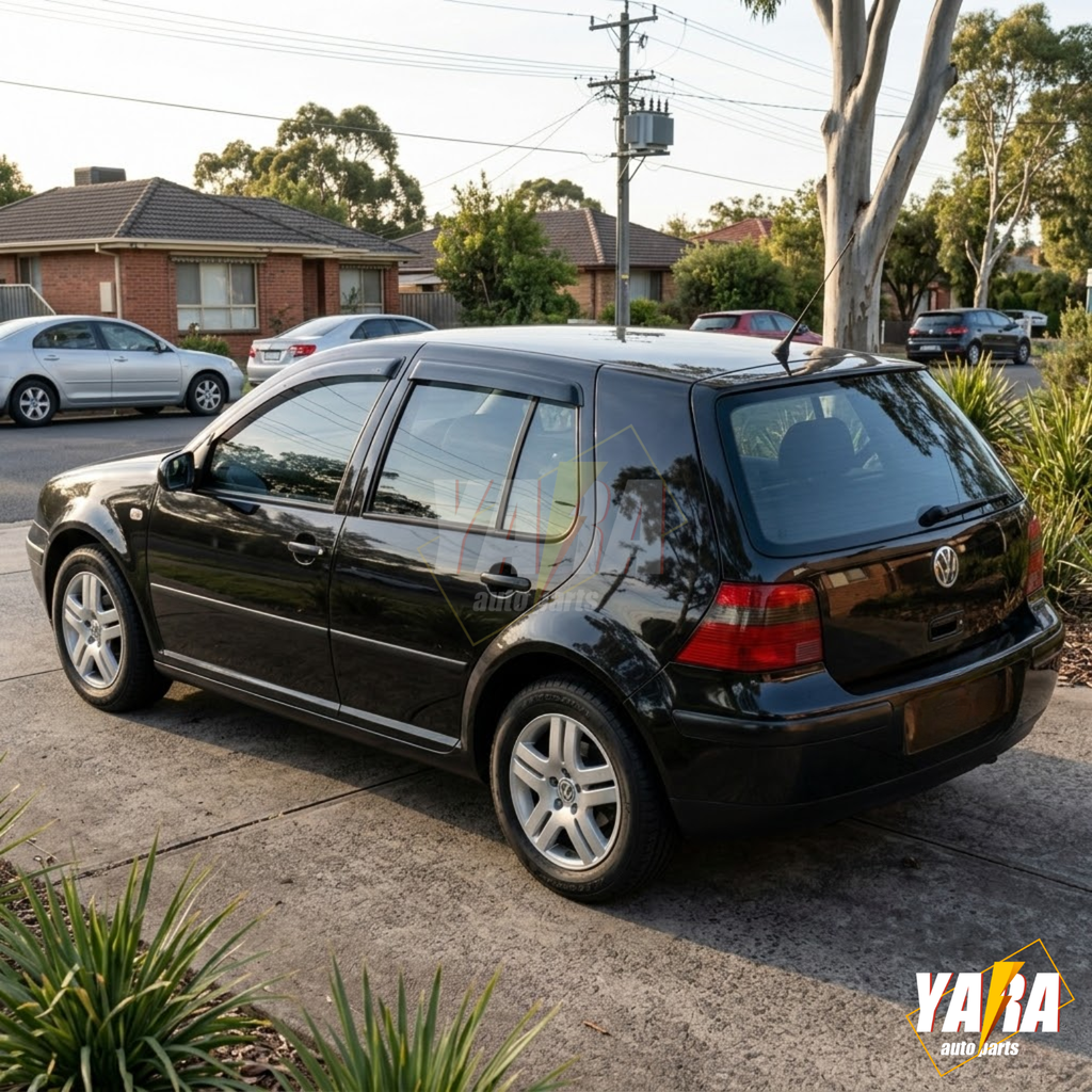Premium Weather Shields – Tinted 4PCS | Suitable for VW Golf MK4 1998–2004