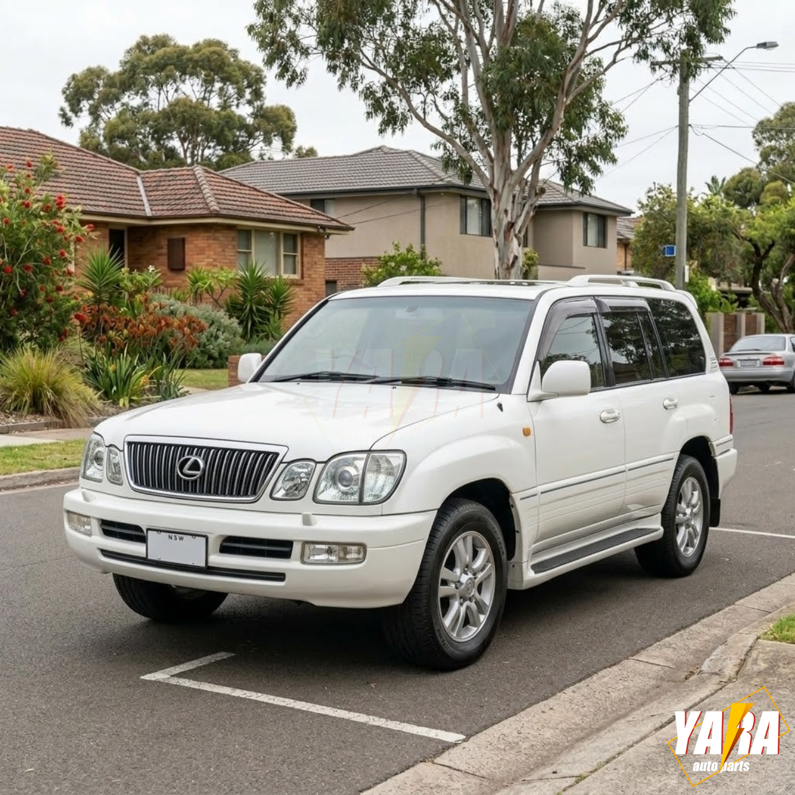Weather shields Weathershields Suitable for Lexus Lx470 1998-2007 Tinted 4pcs