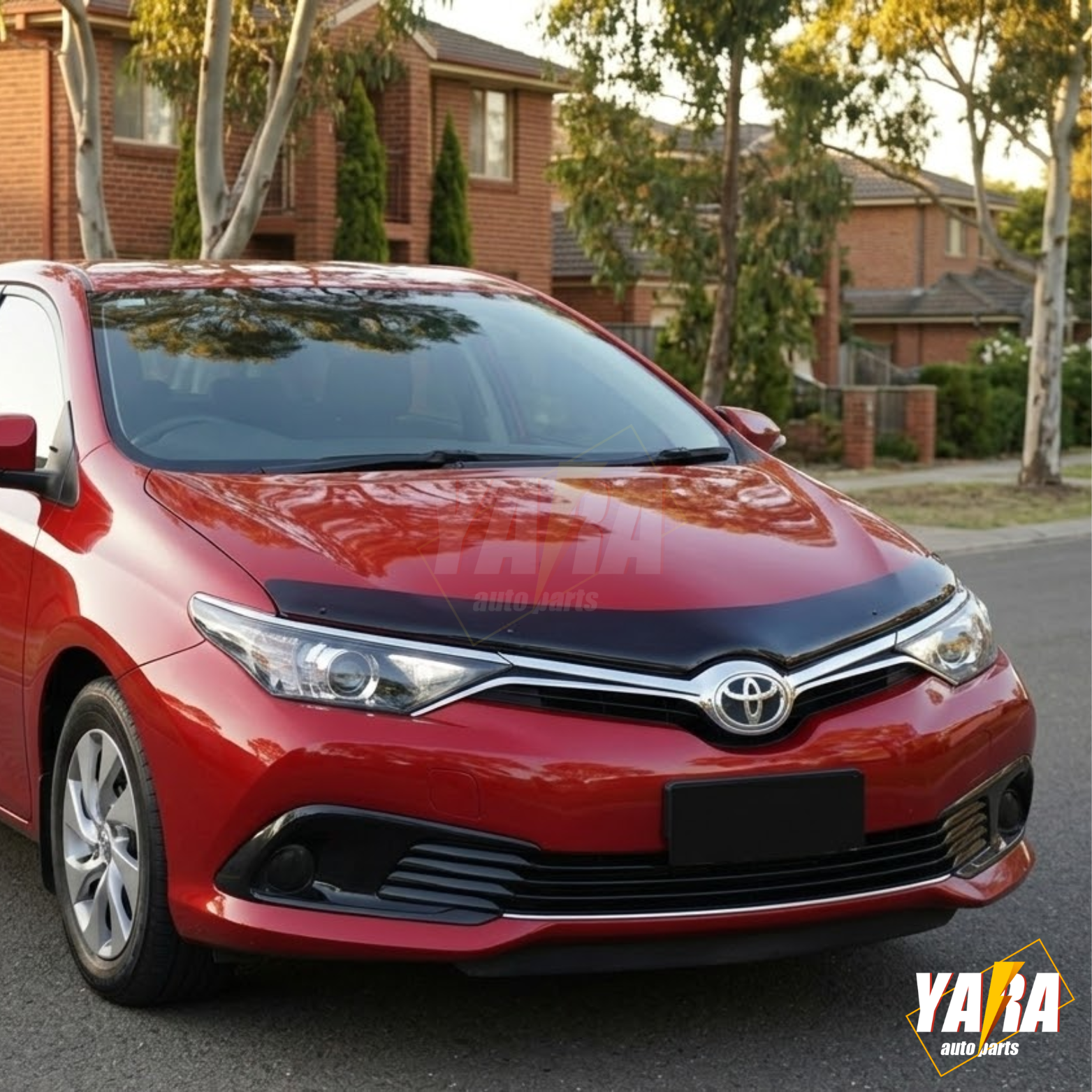 Bonnet Protector Guard | Tinted | Suits Toyota Corolla Hatchback 2015–2018