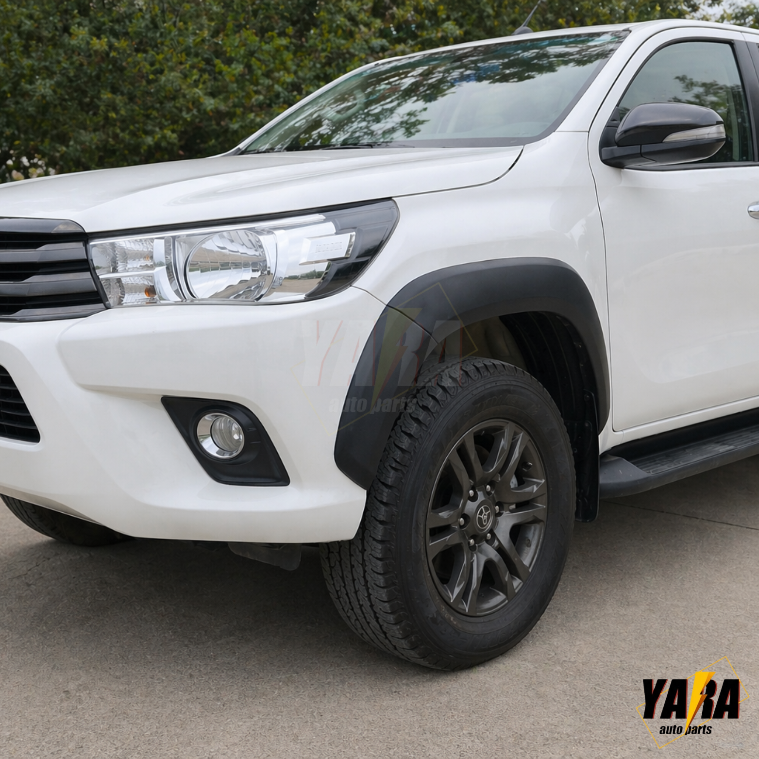 FENDER FLARES For Toyota Hilux 2015-2025 SR SR5 Rugged X WHEEL ARCH Guard 6PCS