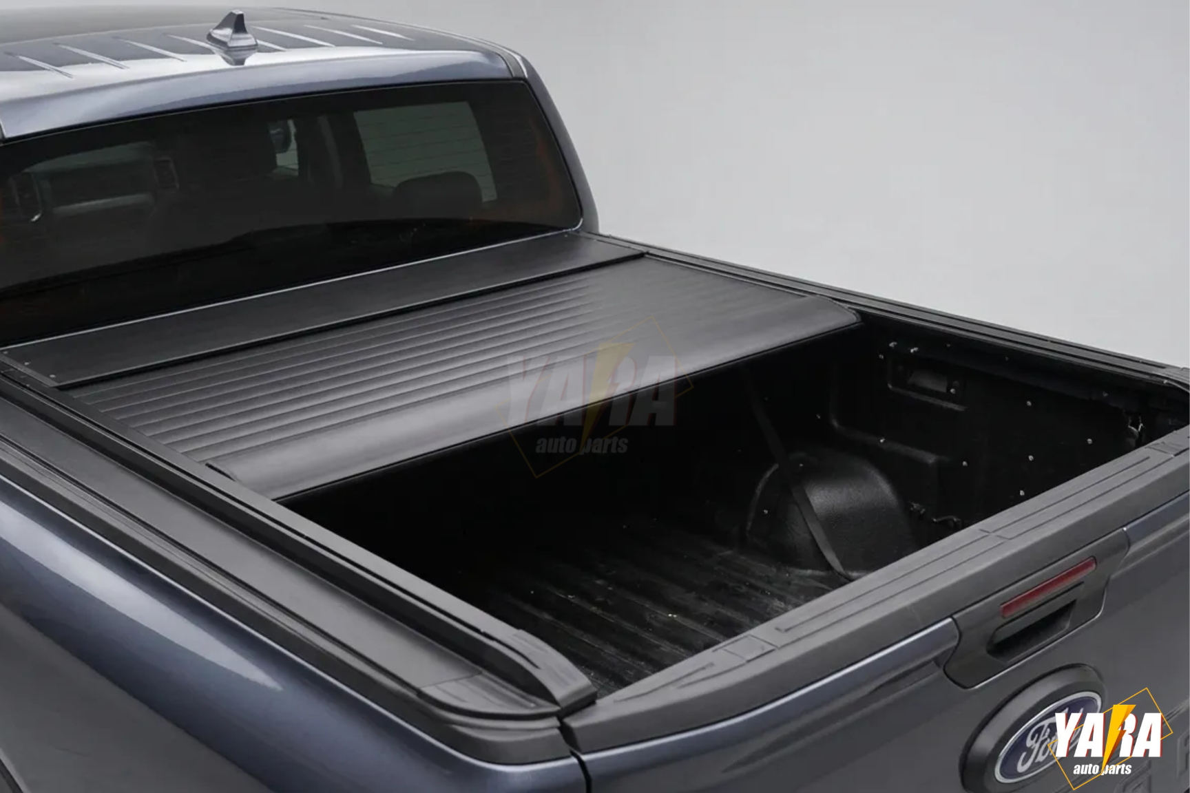 Ford Ranger Next-Gen Electric Roller Shutter | Remote Control Aluminium Hard Lid (2022+)