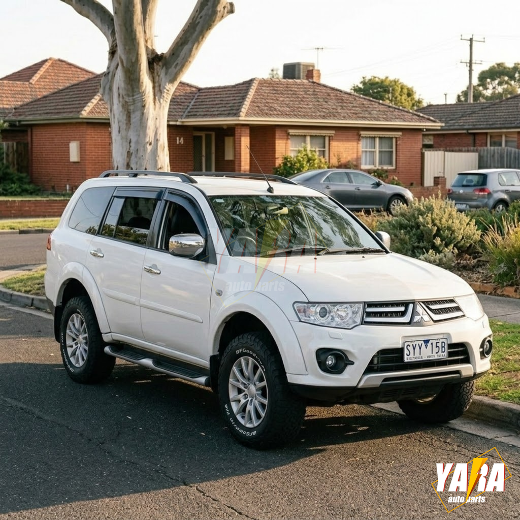 Injection Weather shields Weathershields Suitable for Mitsubishi Challenger 2009-2015