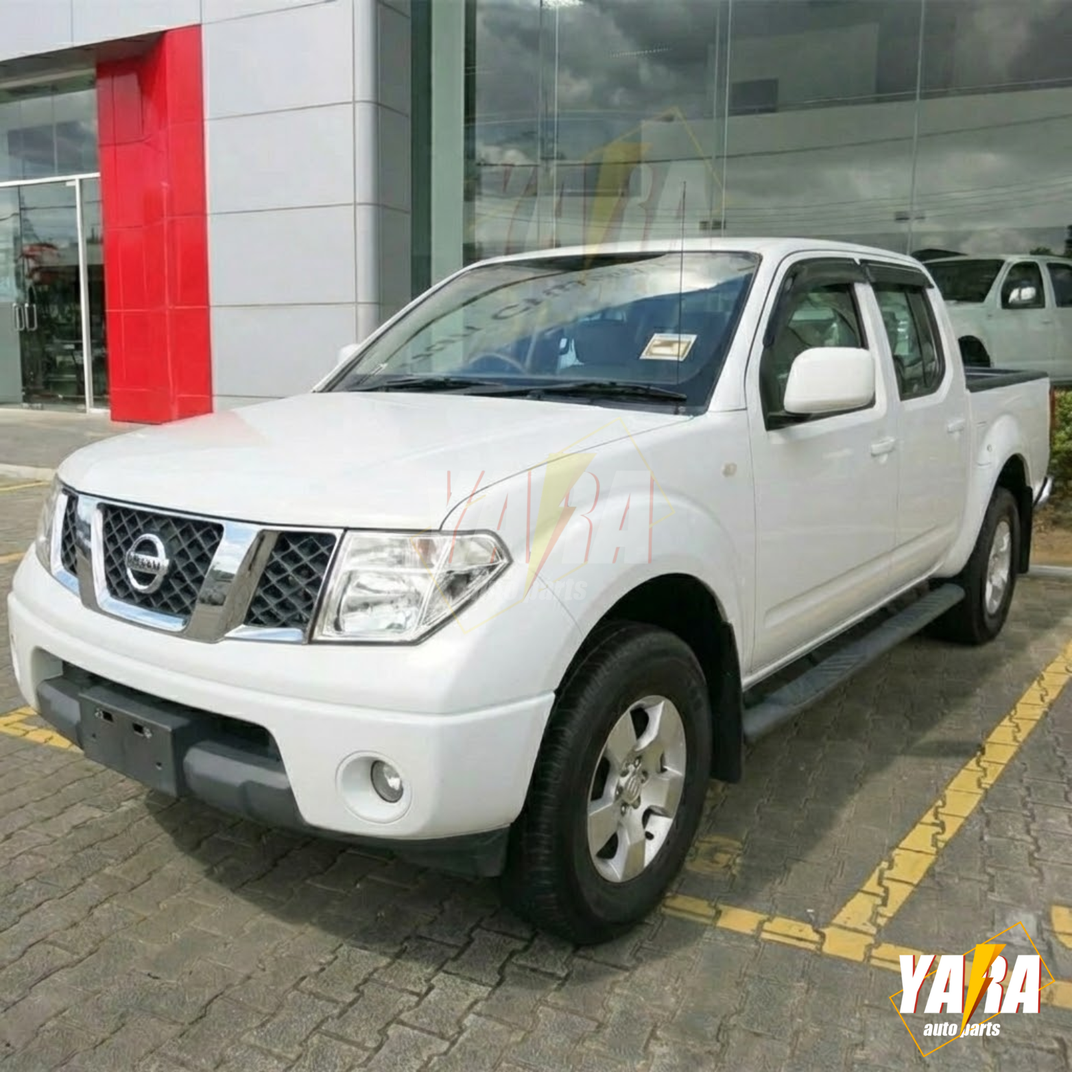 Injection Weather Shields Window Visors for Navara D40 2006–2015 Tinted 4PCS