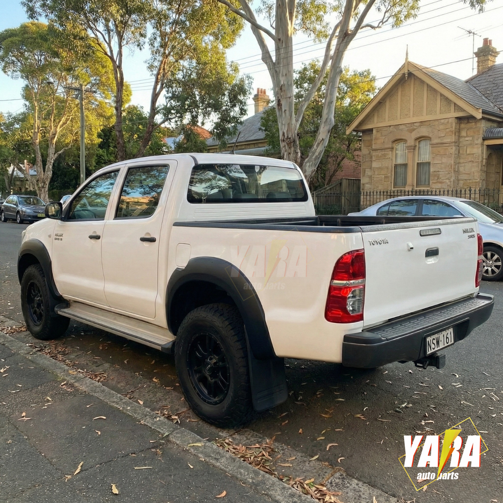 Matt black Fender Flares Wheel Arch Suits for Hilux SR5 SR 2005-2011 (pre-facelift) 6 Inch 6pcs