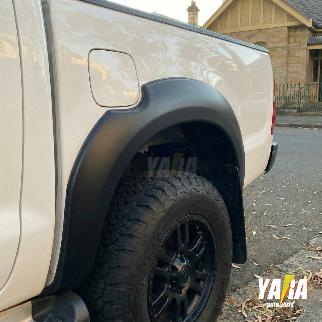 Matt black Fender Flares Wheel Arch Suits for Hilux SR5 SR 2005-2011 (pre-facelift) 6 Inch 6pcs