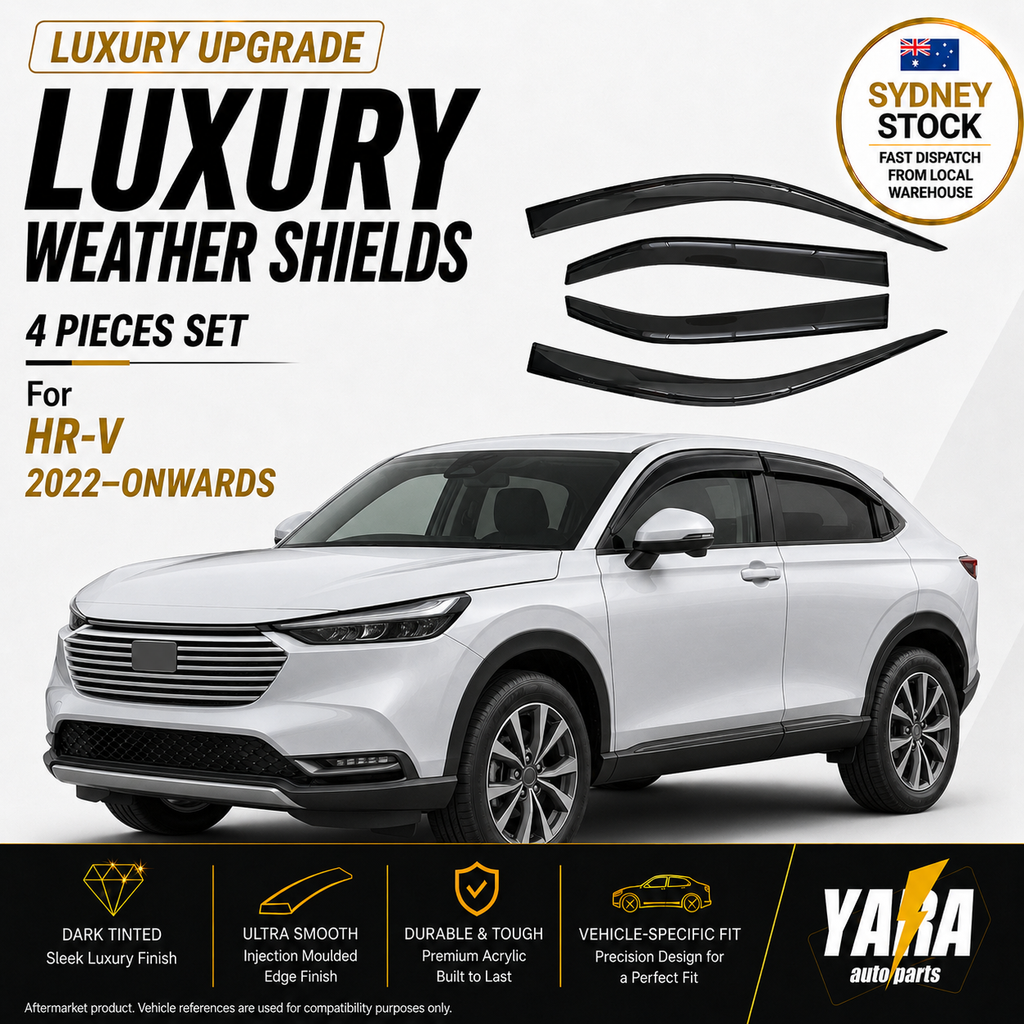Luxury Weather Shields Weathershields for Honda HRV HR-V 2022-Onwards