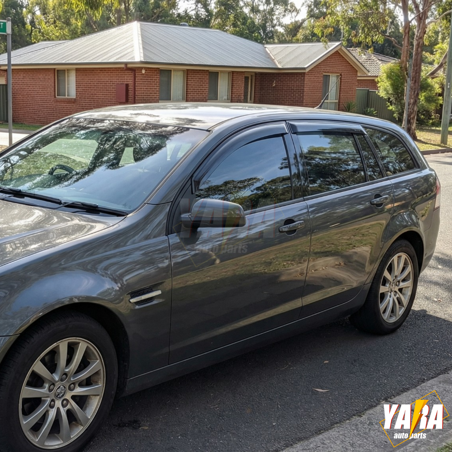 Weather shields Weathershields suits for Holden Commodore VE VF Wagon Tinted 4pc