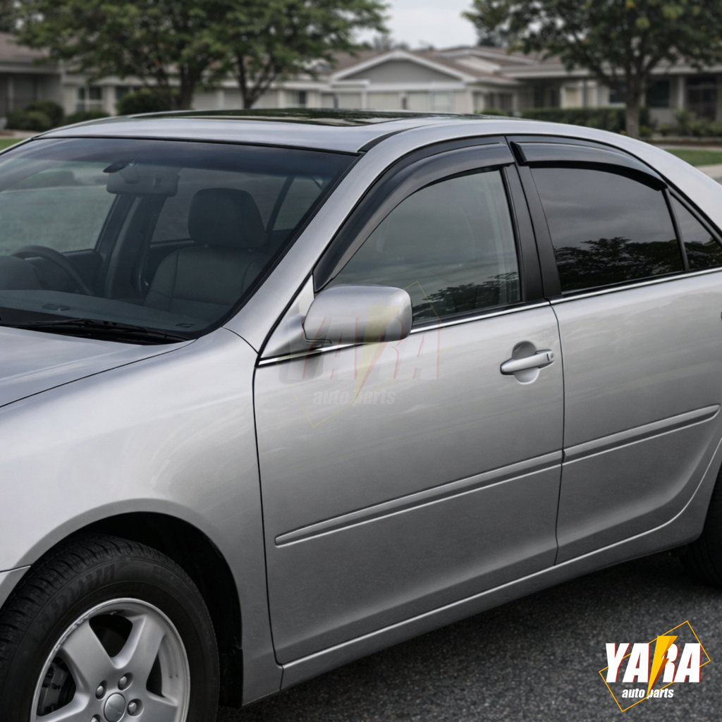 Weather Shields Weathershields suitable for Camry XV30 2002-2006 Tinted 4pcs