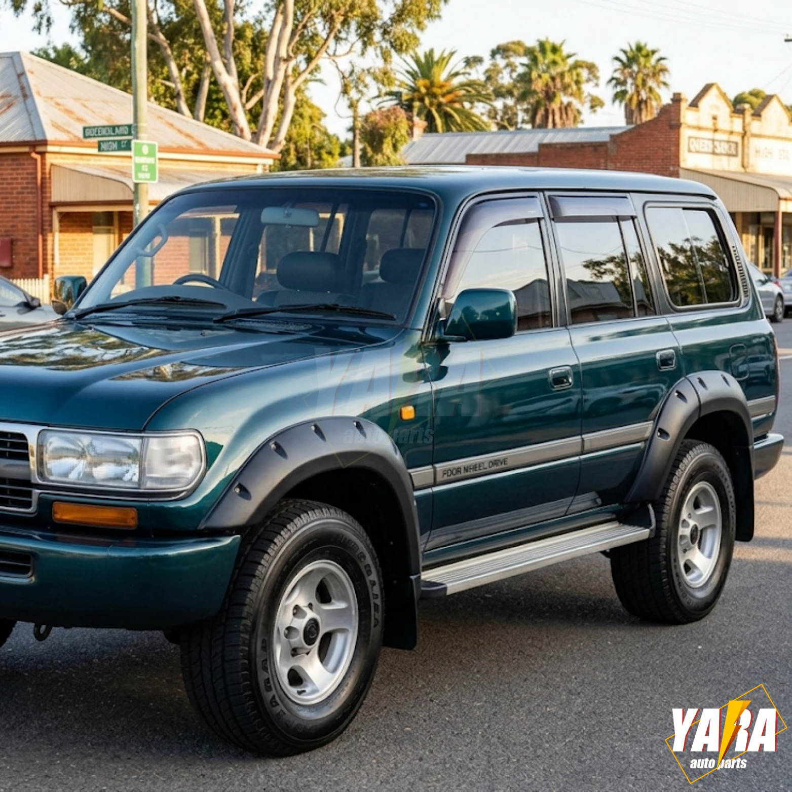 Weather Shields Weathershields suitable for Landcruiser 80 Series 1992-1997 4pcs