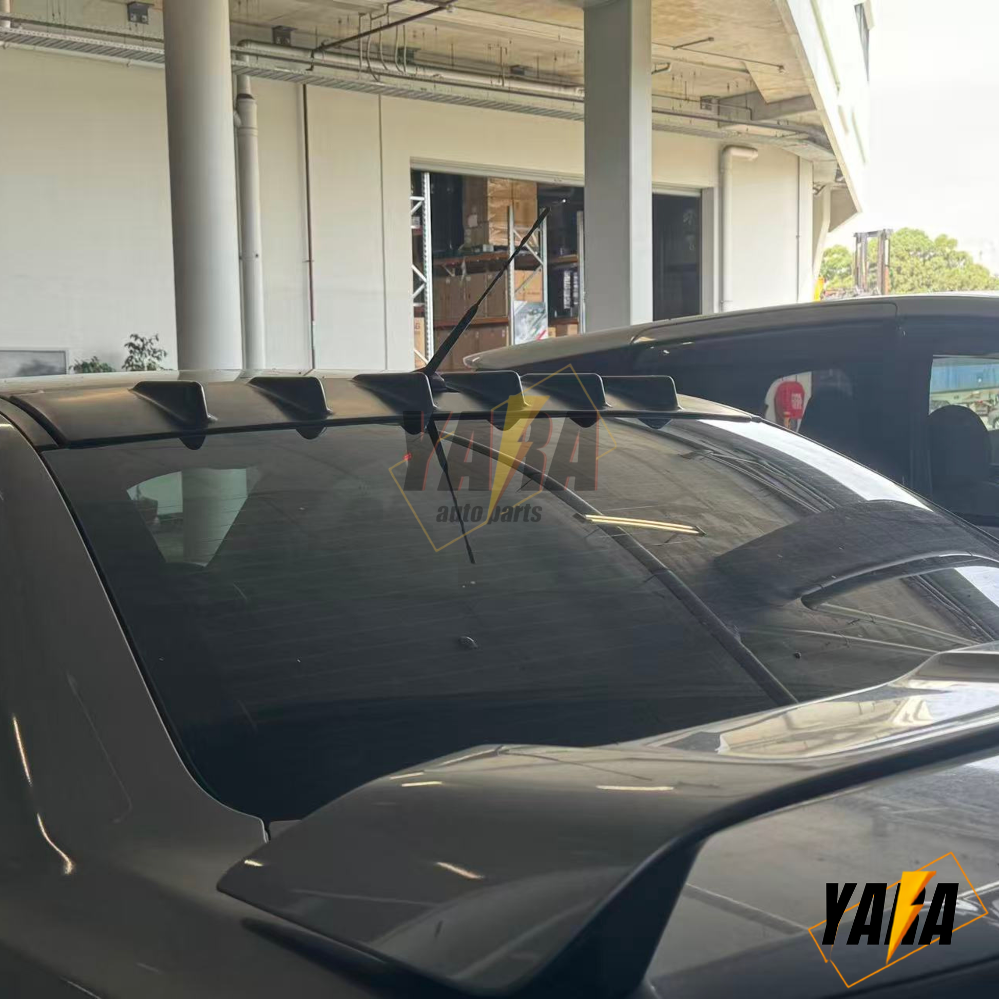 Vortex Generator Roof Spoiler for Mitsubishi Lancer EVO X 2008–2016 | Shark Fin Wing
